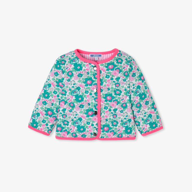 Baby girl quilted jacket