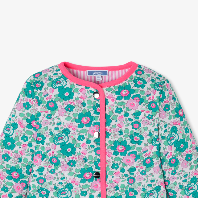 Baby girl quilted jacket