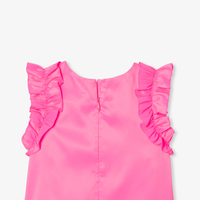 Girl taffeta top