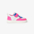 Baby girl leather trainers