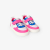 Baby girl leather trainers