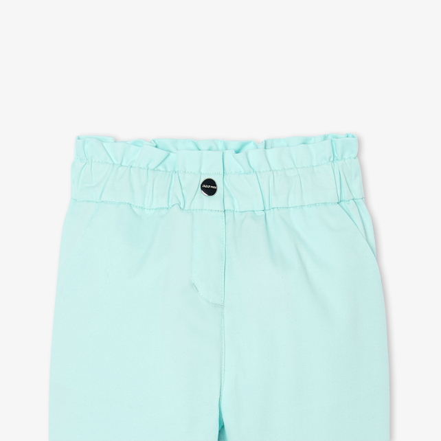 Baby girl twill trousers