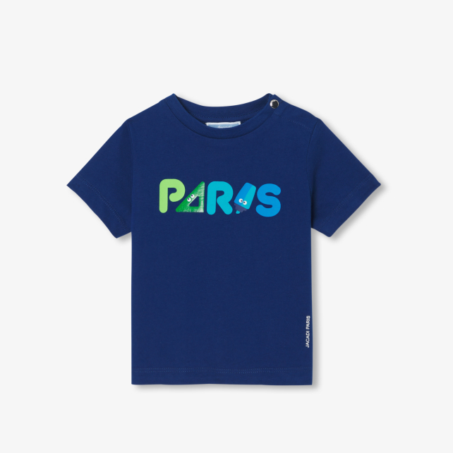 Körpə oğlan üçün qısaqol köynək