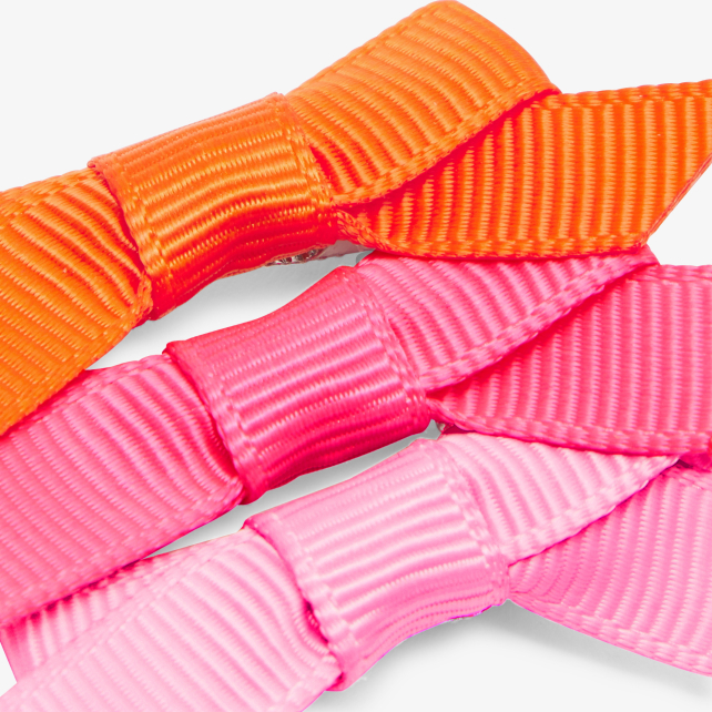 Baby girl trio of crocodile clips