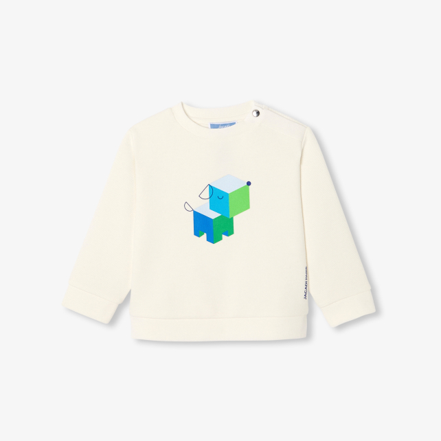 Baby boy fleece sweatshirt