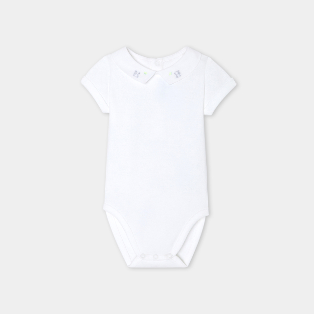 Baby boy short-sleeved bodysuit