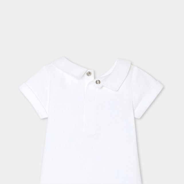 Baby boy short-sleeved bodysuit