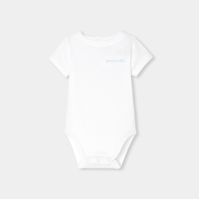 Baby short-sleeved bodysuit