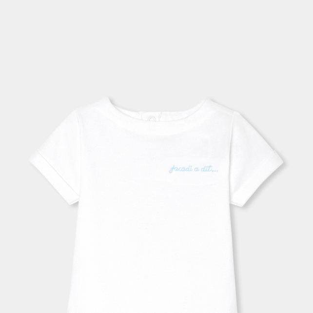 Baby short-sleeved bodysuit