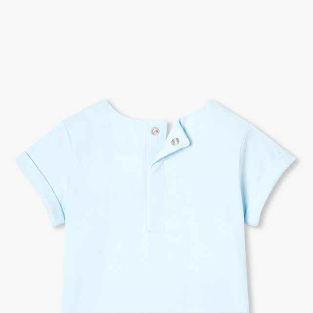 Körpə qız üçün qısaqol köynək