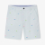 Boy shorts in printed twill