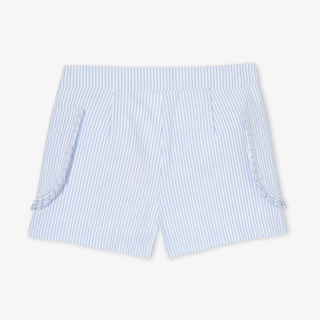 Girl seersucker shorts