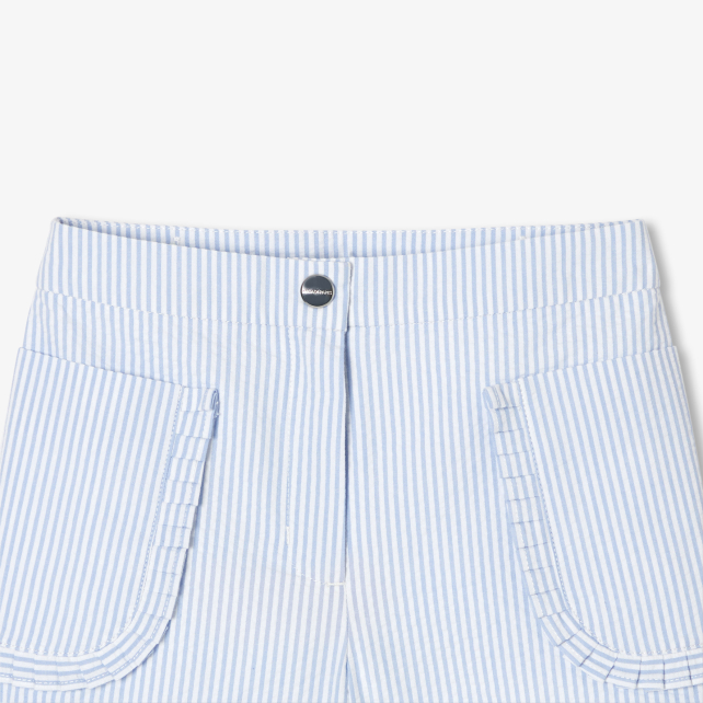 Girl seersucker shorts