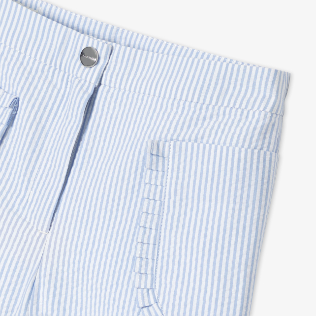 Girl seersucker shorts