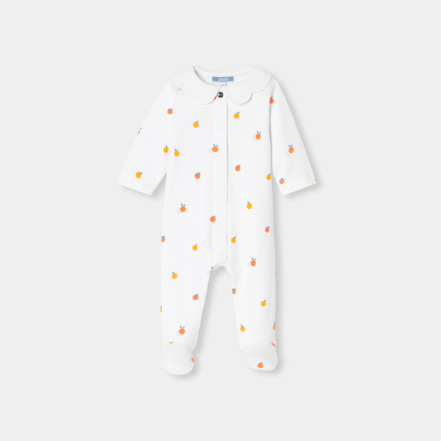 Baby girl pyjamas in interlock