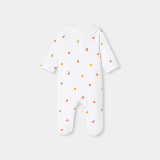 Baby girl pyjamas in interlock