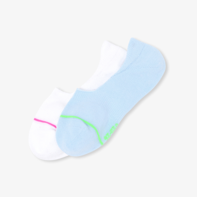 Girl invisible socks duo