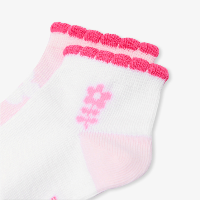 Baby girl duo of socks