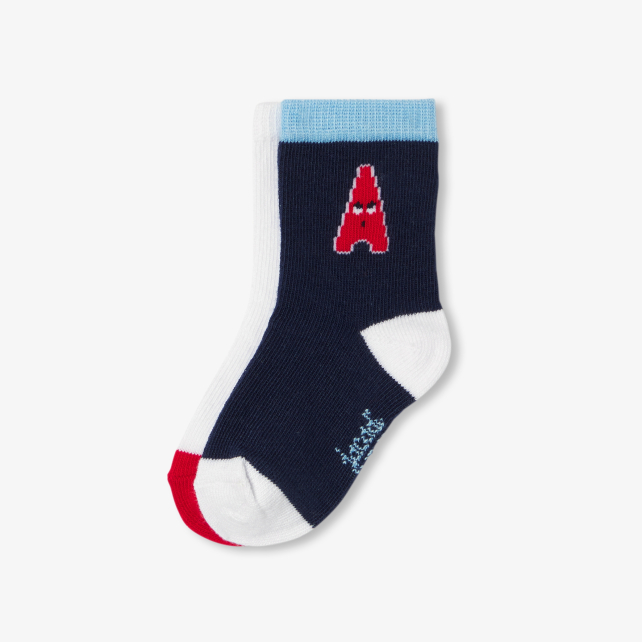 Baby boy duo of socks