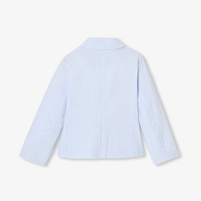 Girl seersucker jacket