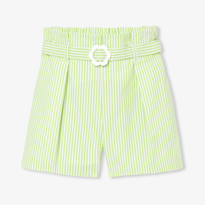 Girl seersucker shorts
