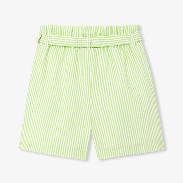 Girl seersucker shorts