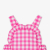 Baby girl gingham romper