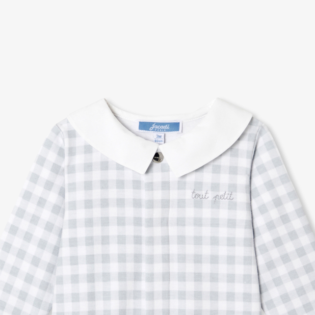 Baby gingham pyjamas