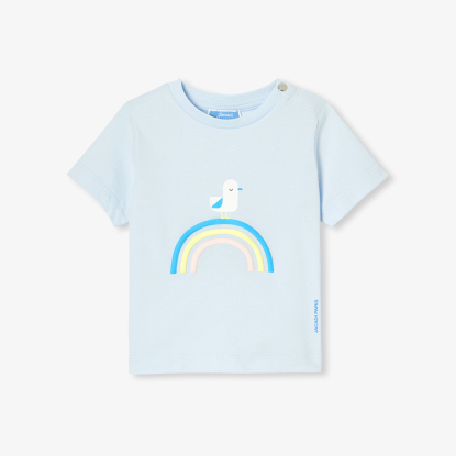 Körpə oğlan üçün qısaqol t-şort