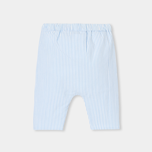 Baby boy seersucker trousers