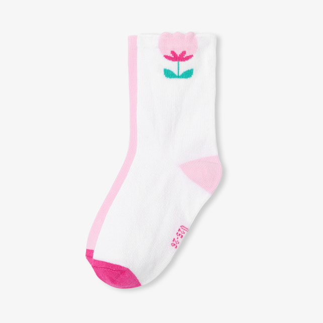 Baby girl duo of socks