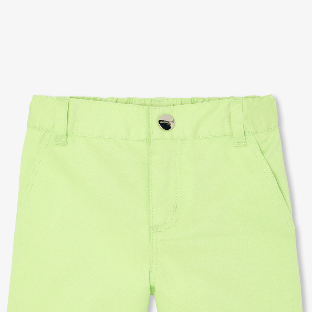 Baby boy shorts in twill