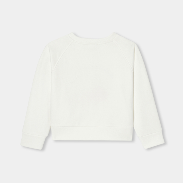 Girl knitted sweatshirt