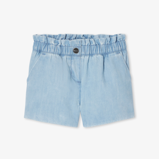 Baby girl lightweight denim shorts