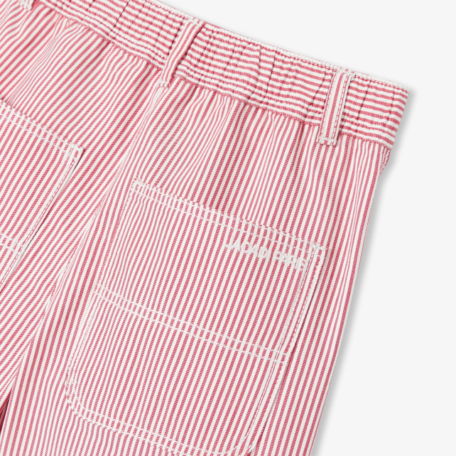 Boy Bermuda shorts in striped twill Boy Bermuda shorts in striped twill