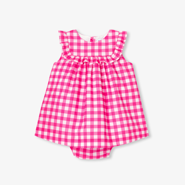 Baby girl gingham dress