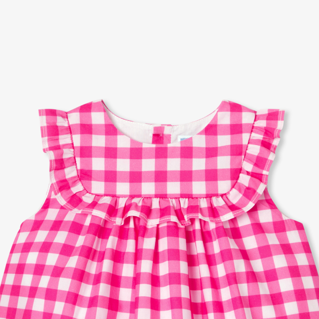 Baby girl gingham dress