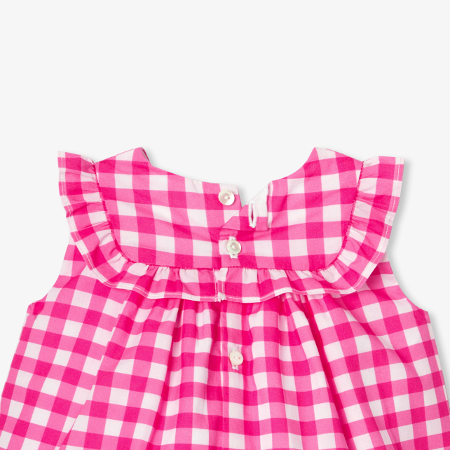 Baby girl gingham dress