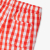 Baby boy shorts in gingham