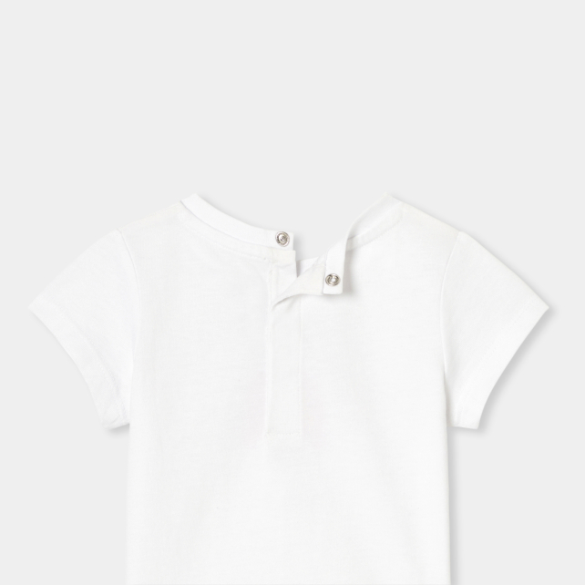 Baby girl short-sleeved T-shirt