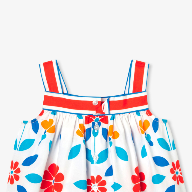 Körpə qız üçün poplin don