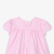 Baby girl dress in striped poplin