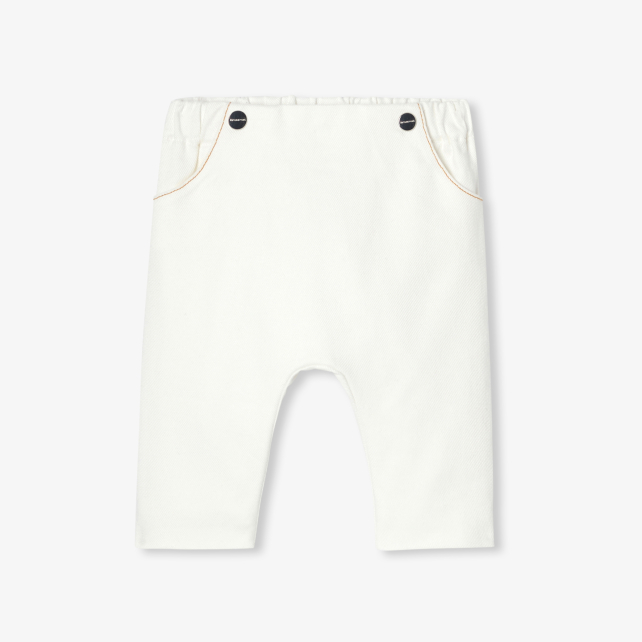 Baby trousers in soft denim