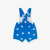 Baby short poplin overalls Baby short poplin overalls