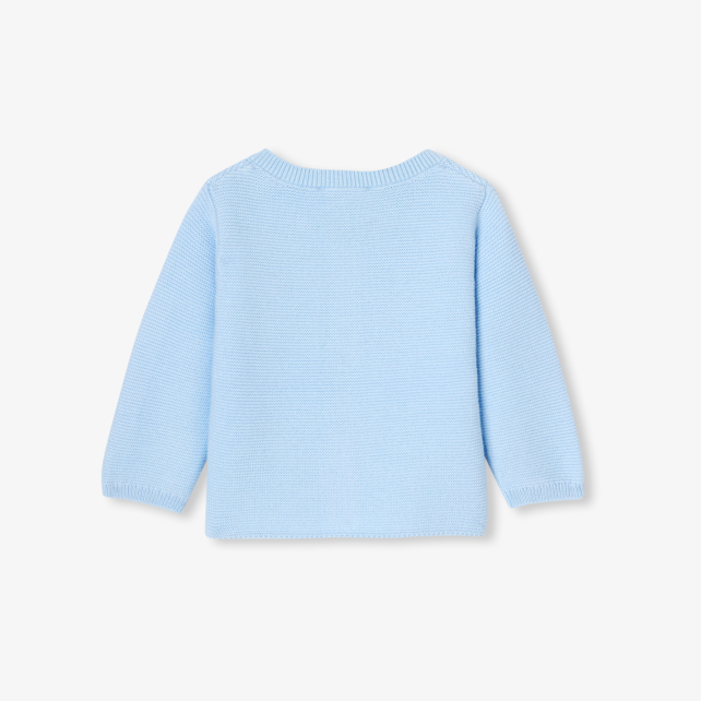 Körpə oğlan üçün pambıq kardiqan