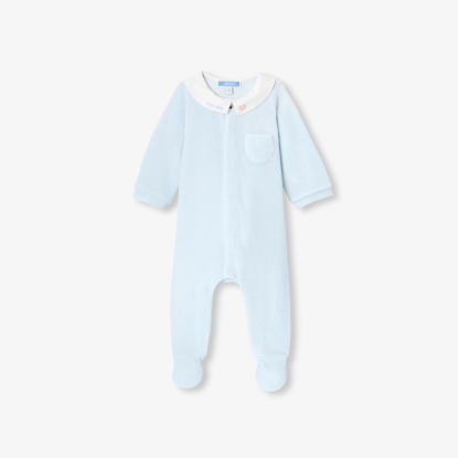 Körpə oğlan üçün məxmər pijama
