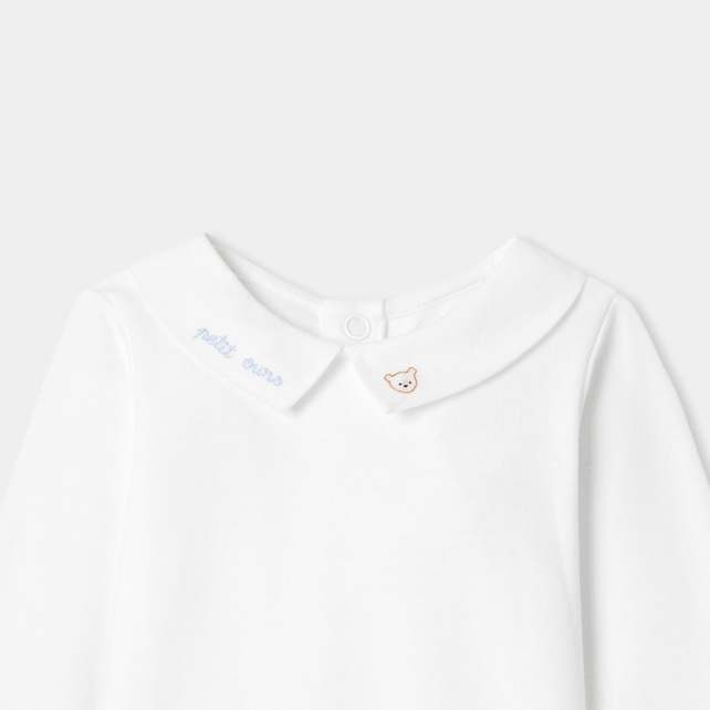 Baby boy cotton bodysuit