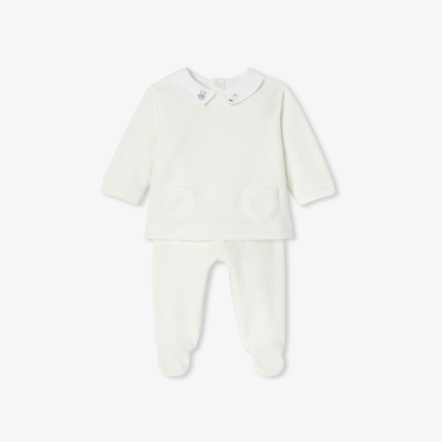 Baby velvet comfort set