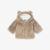 Baby coat in faux fur