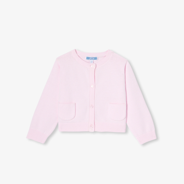 Baby girl cotton cardigan